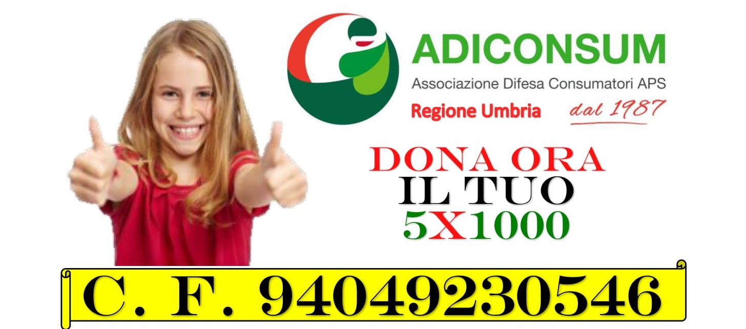 Read more about the article Dai voce ai tuoi diritti di consumatore: dona il tuo 5×1000